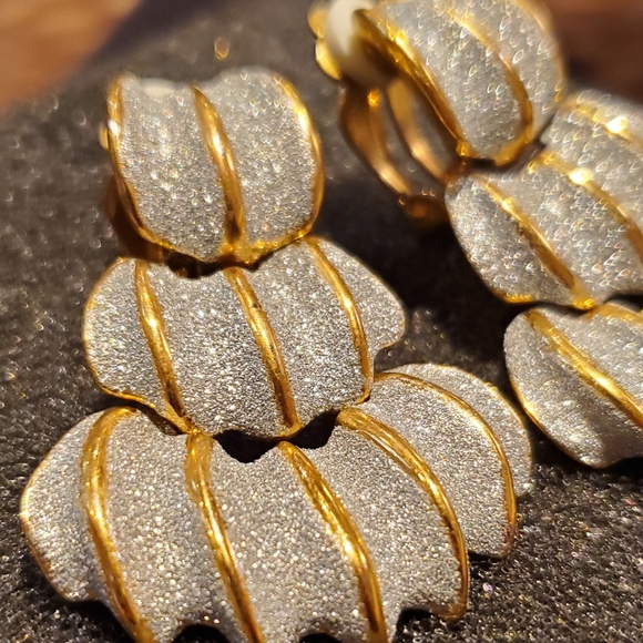 Vintage Silhouette Stainless Gold/Silver Glitter - Picture 2 of 4